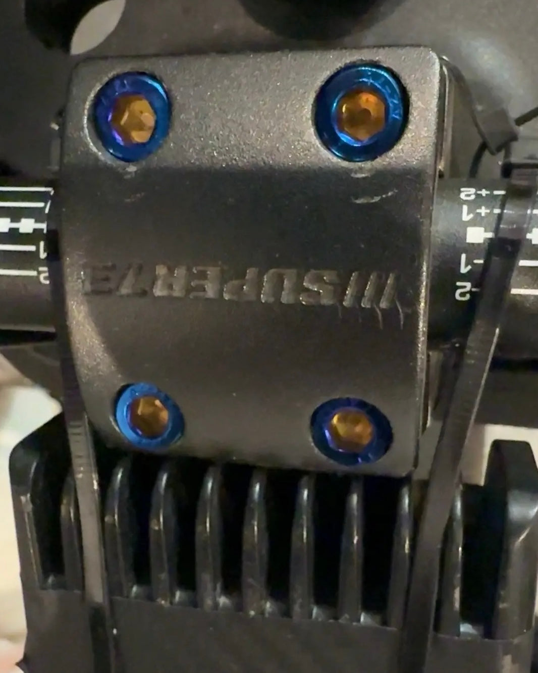 Super73 Titanium Bar Clamp Bolts