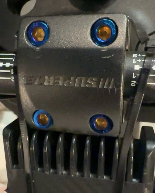 Super73 Titanium Bar Clamp Bolts